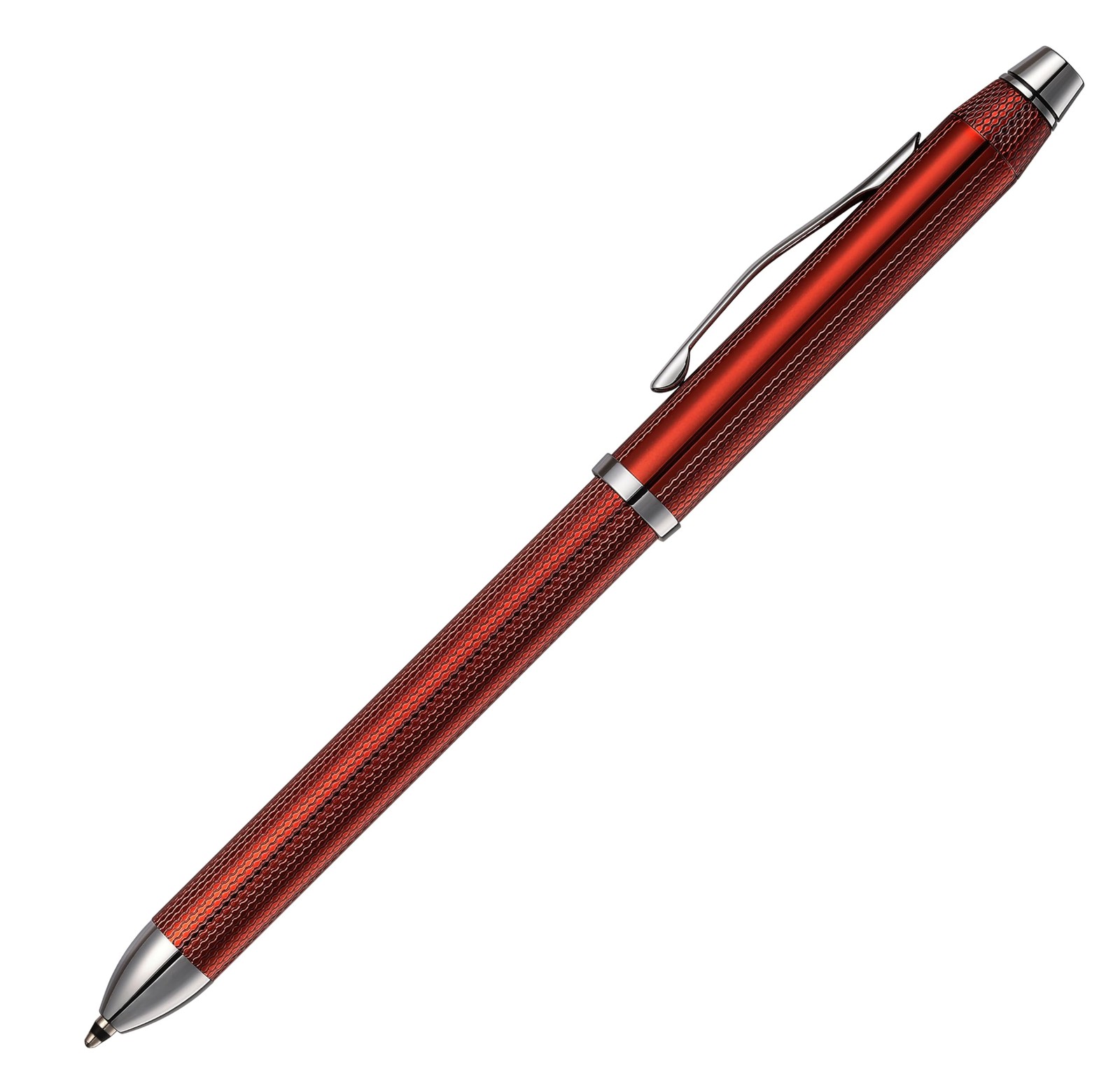 Cross Tech3 Sophisticated Brushed Red Diamond Pattern Finish Barrel 0.5Mm