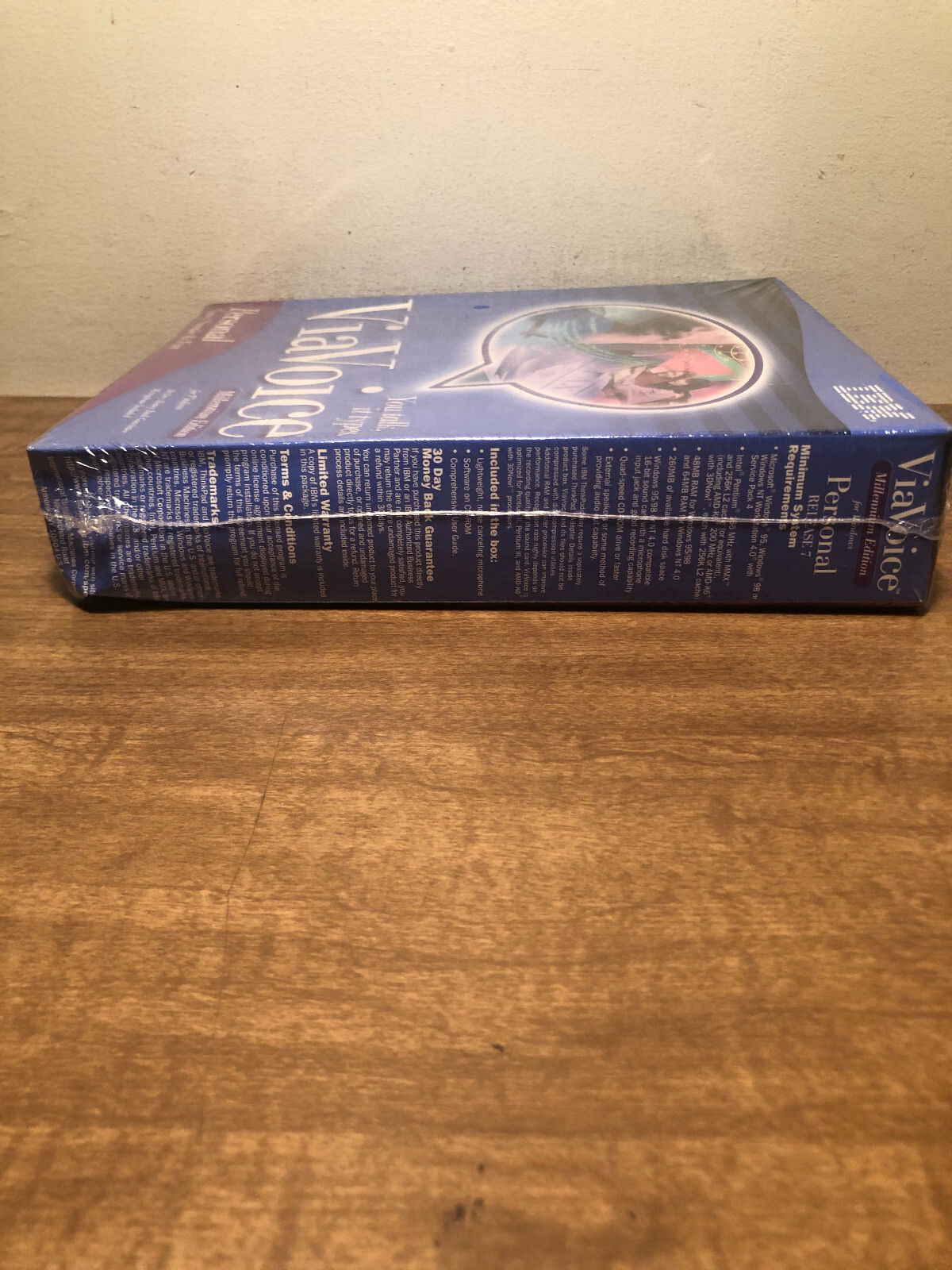 IBM ViaVoice Personal for Windows Millennium Edition You Talk It Types