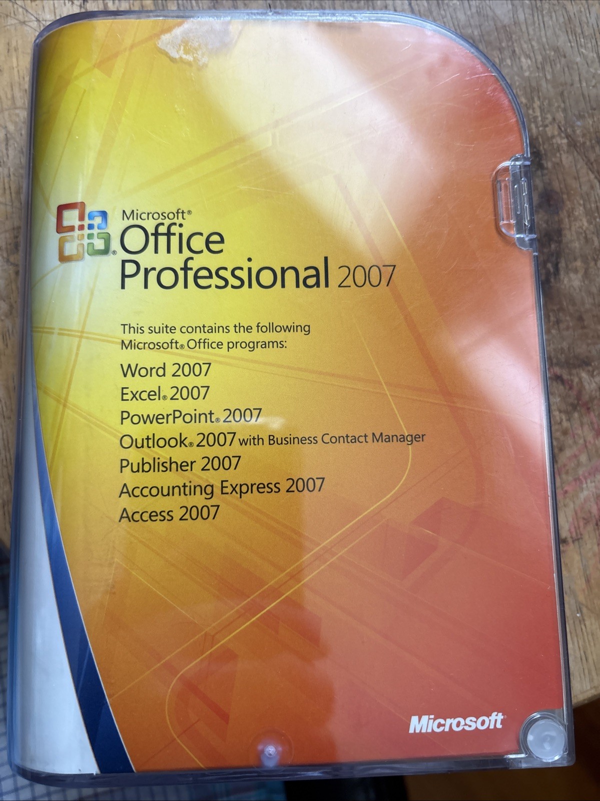 Microsoft Office 2007 Professional Full English Retail Version MS Pro =RETAIL=