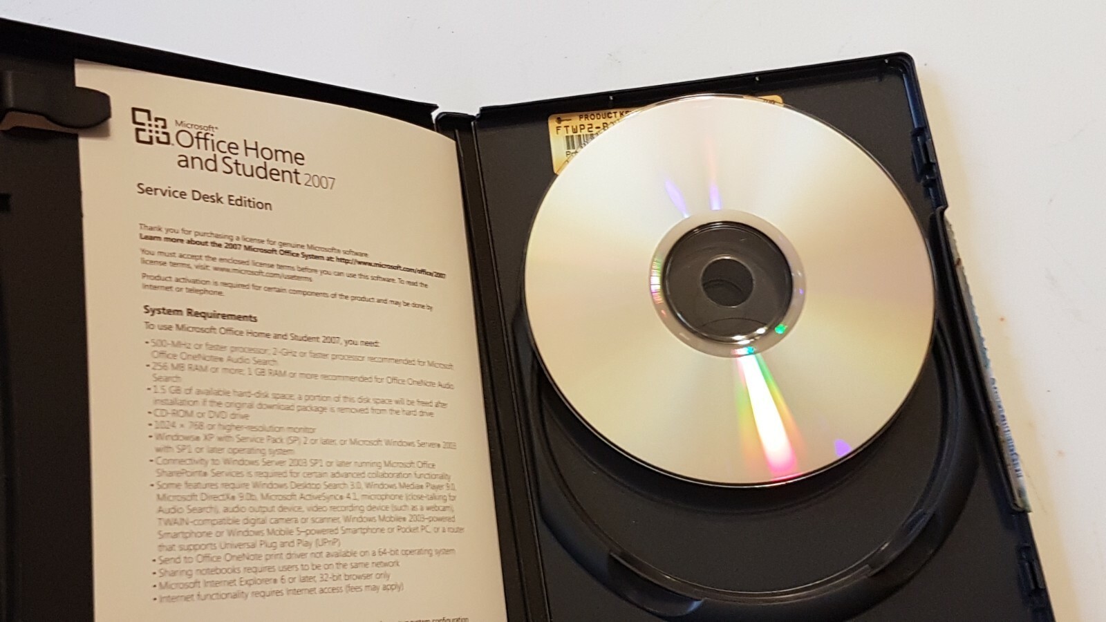 Microsoft Office Home and Student 2007 for Microsoft (79G00007)