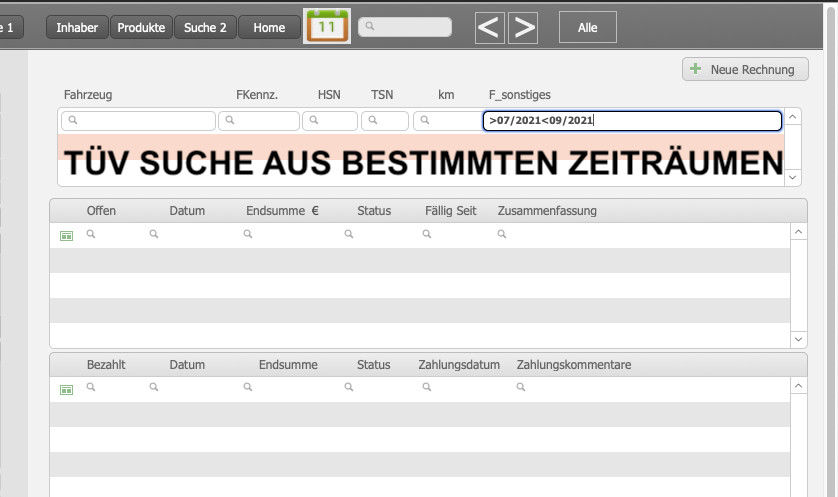 KFZ Rechnungsprogramm,Werkstatt Programm,Autowerkstatt Software Faktura,PKW,LKW