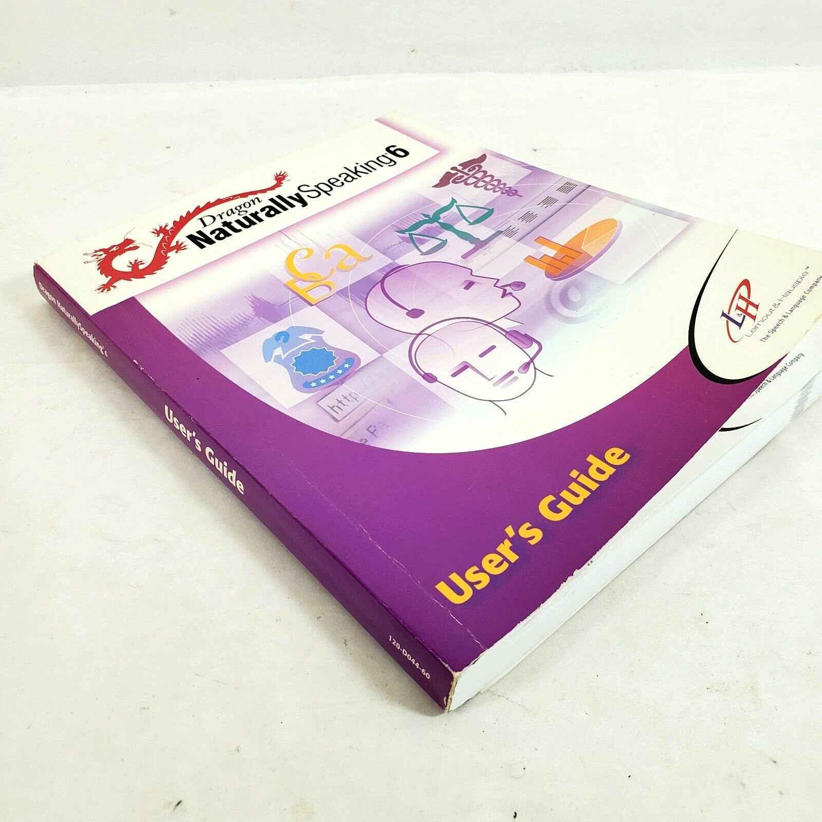 ScanSoft Dragon Naturally Speaking 6 User Guild Instruction Booklet Only