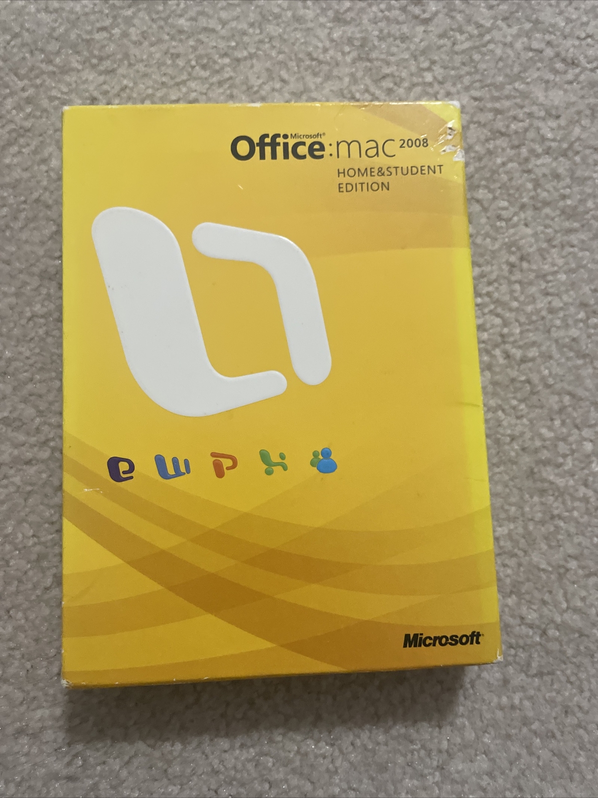 Microsoft Office 2008 Home and Student Edition for Mac 3 License Keys Pre-owned