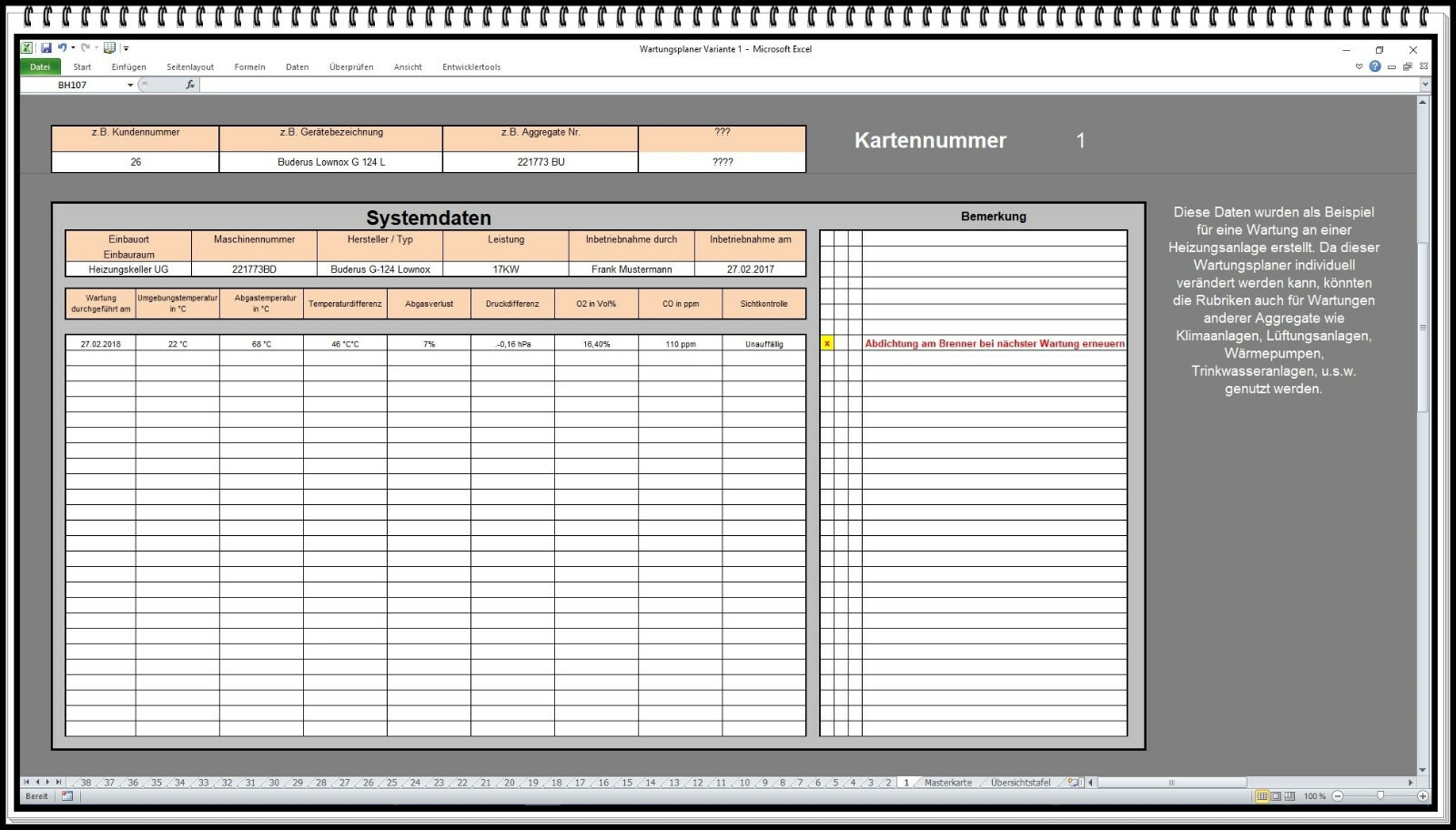 Maintenance tool maintenance software maintenance planner document maintenance work