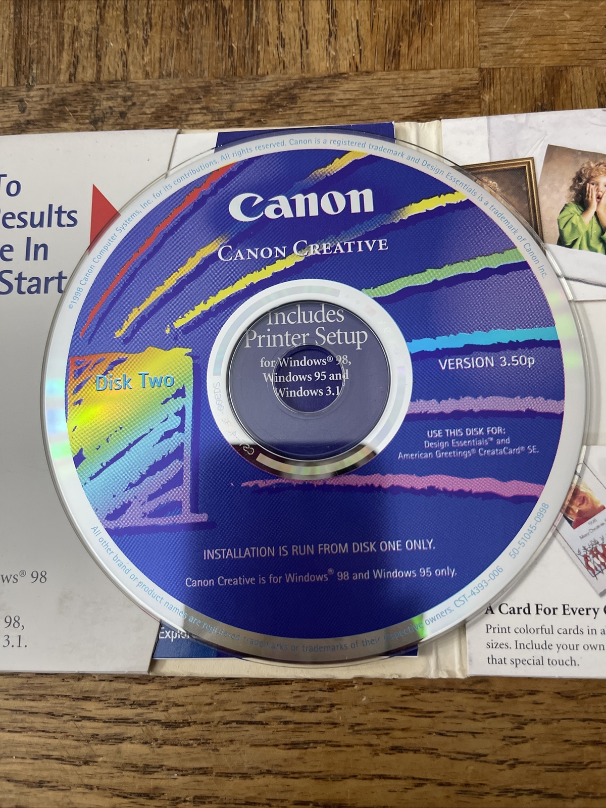 Canon Creative 3 PC Software