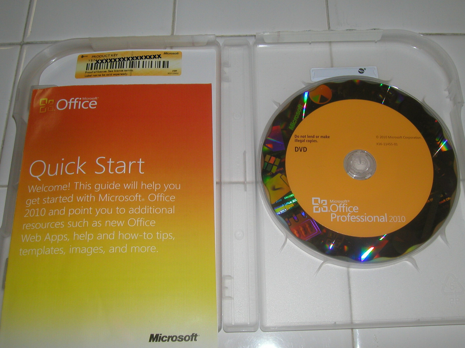 Microsoft Office 2010 Professional For 2 PCs Full English Ver. =NEW RETAIL BOX=