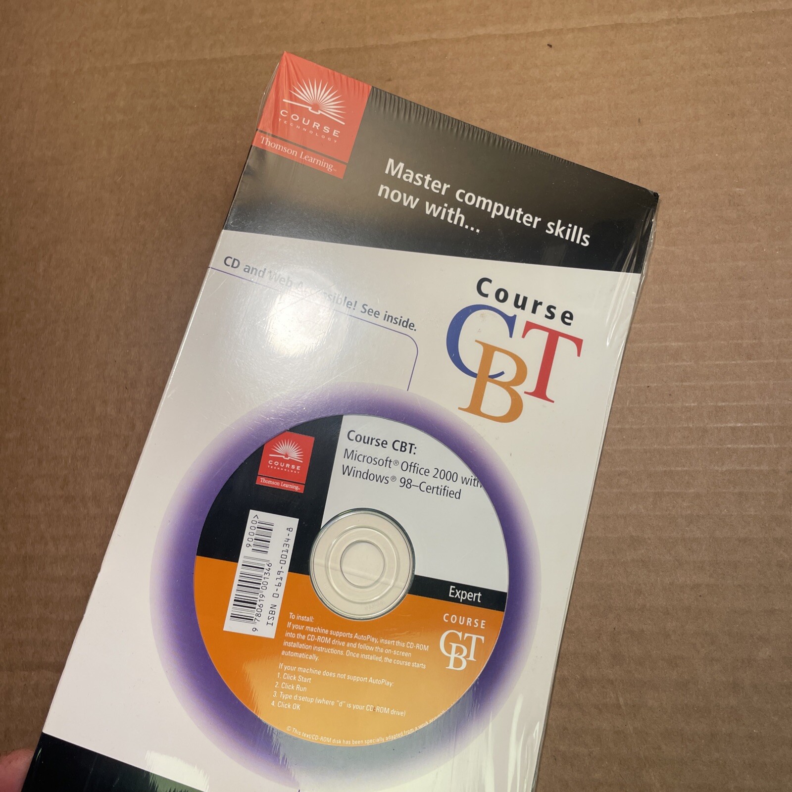 NEW Course Technology CTB Learning Software Microsoft Office 2000 w/ Windows 98