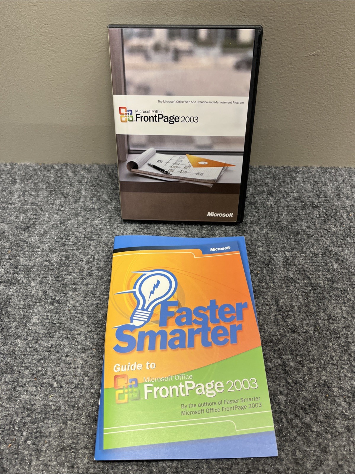 Vintage Software Microsoft Office FrontPage 2003 Upgrade With Key