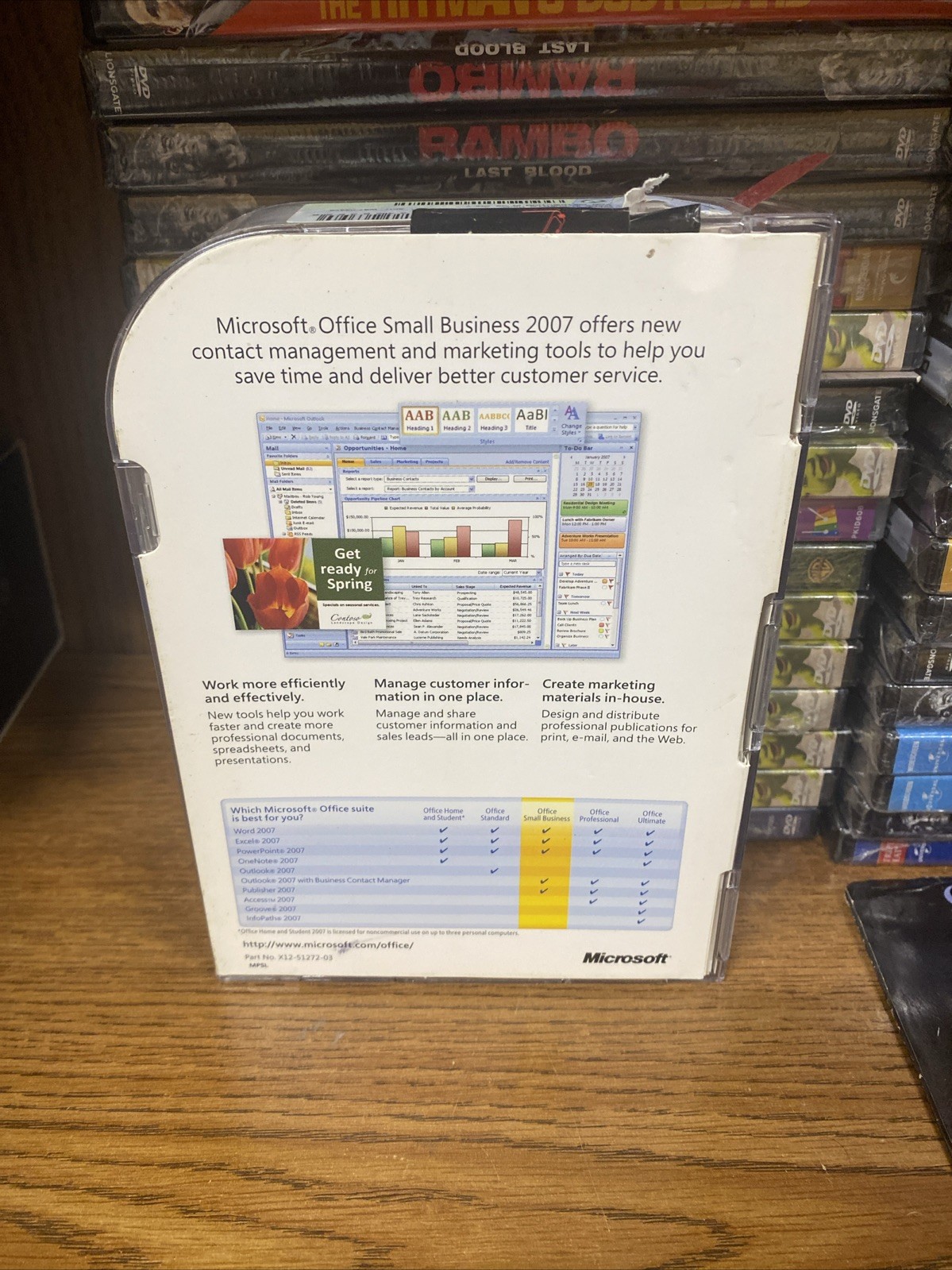 Microsoft Small Business 2007 (Retail) (1 User/s) – Upgrade for Windows…