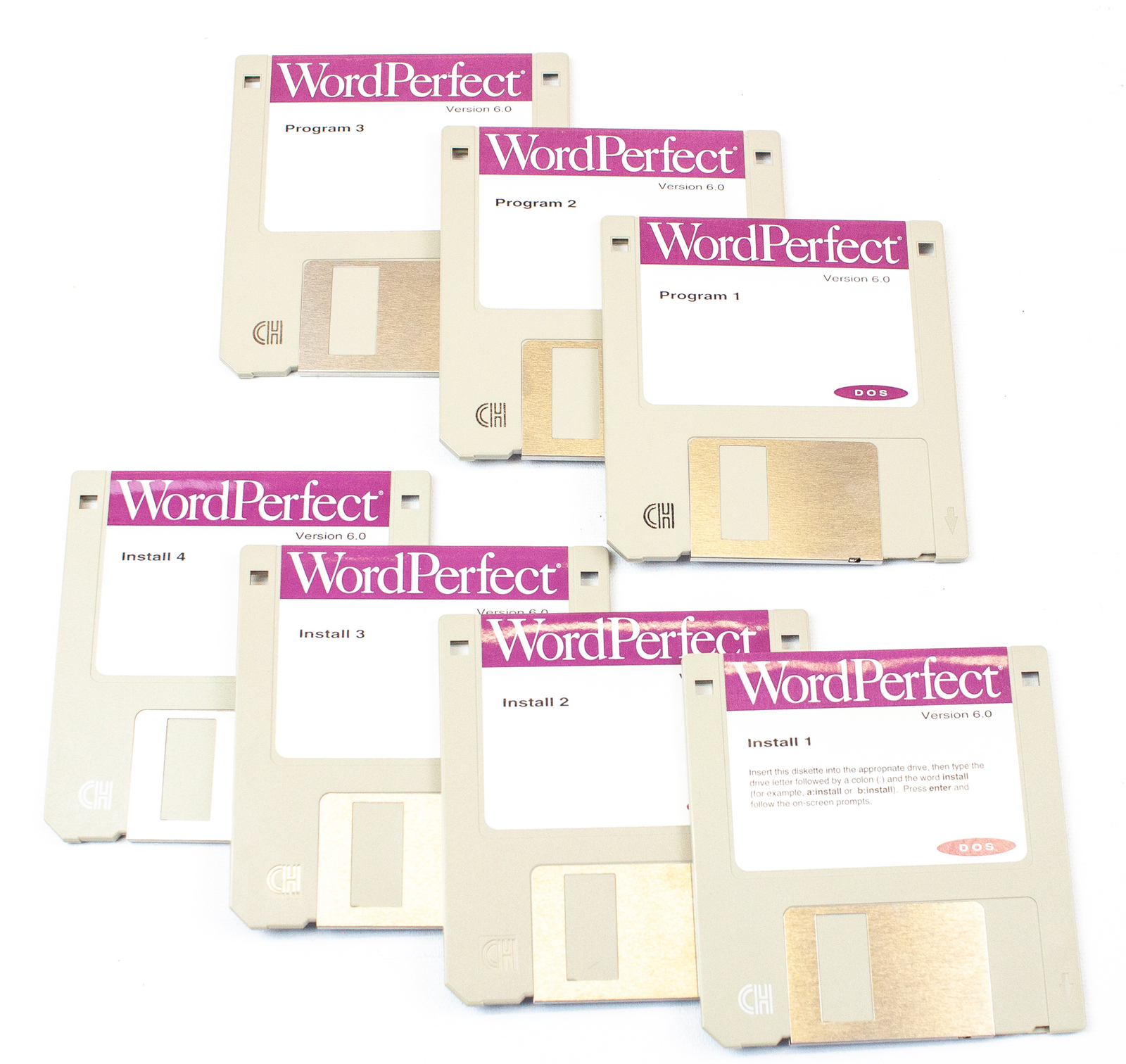 Vintage WordPerfect: Upgrade/Trade Up – Version 6.0 For DOS | USED Y