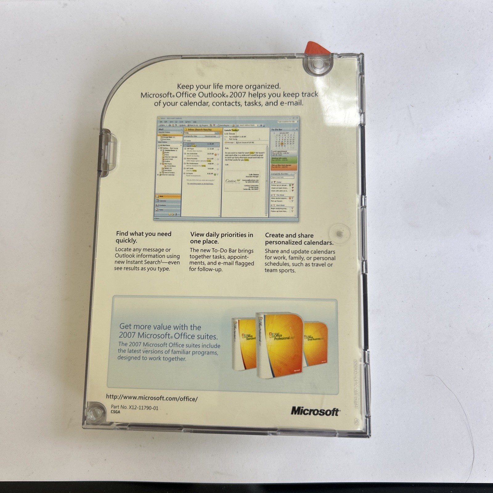 Office Outlook 2007 with Business Contact Manager with Key