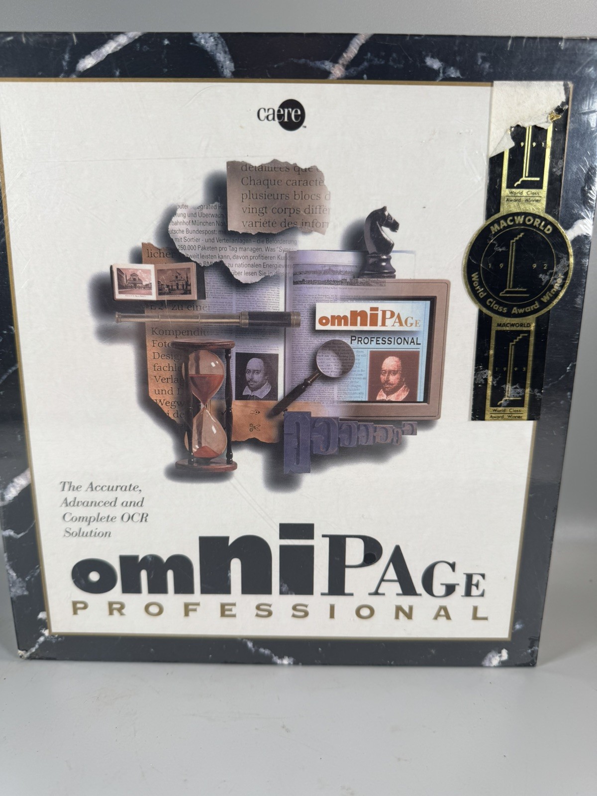 OmniPage Professional 5.0 for Mac – New Sealed 1994 OCR Software by Caere