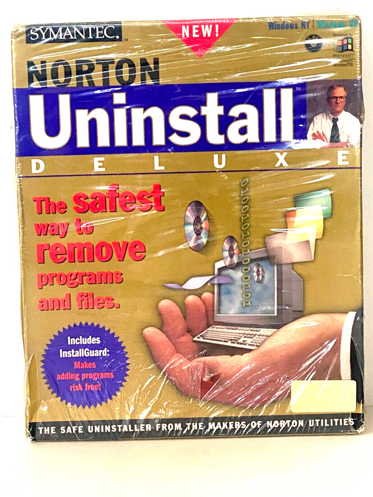 Norton Uninstall Deluxe by Symantec 1997 ~ CD-ROM