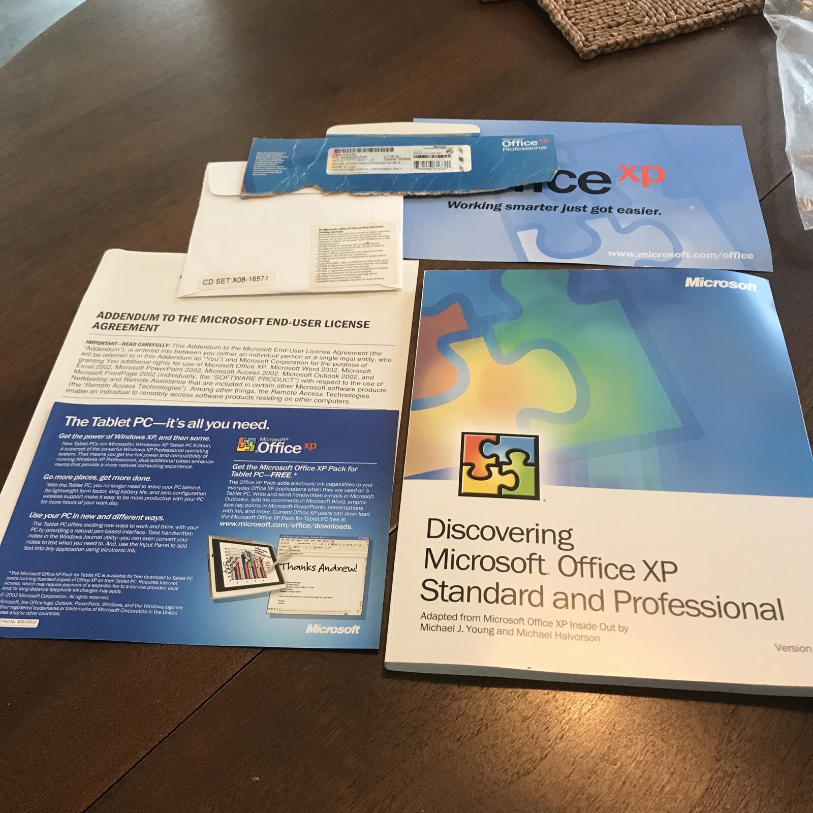 Discovering Microsoft Office XP Standard And Professional, Version 2002