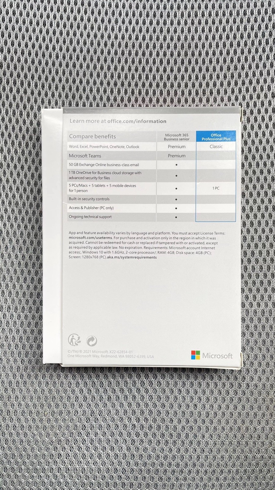 Microsoft Office 2021 Professional Plus – USB – New Sealed Retail Package
