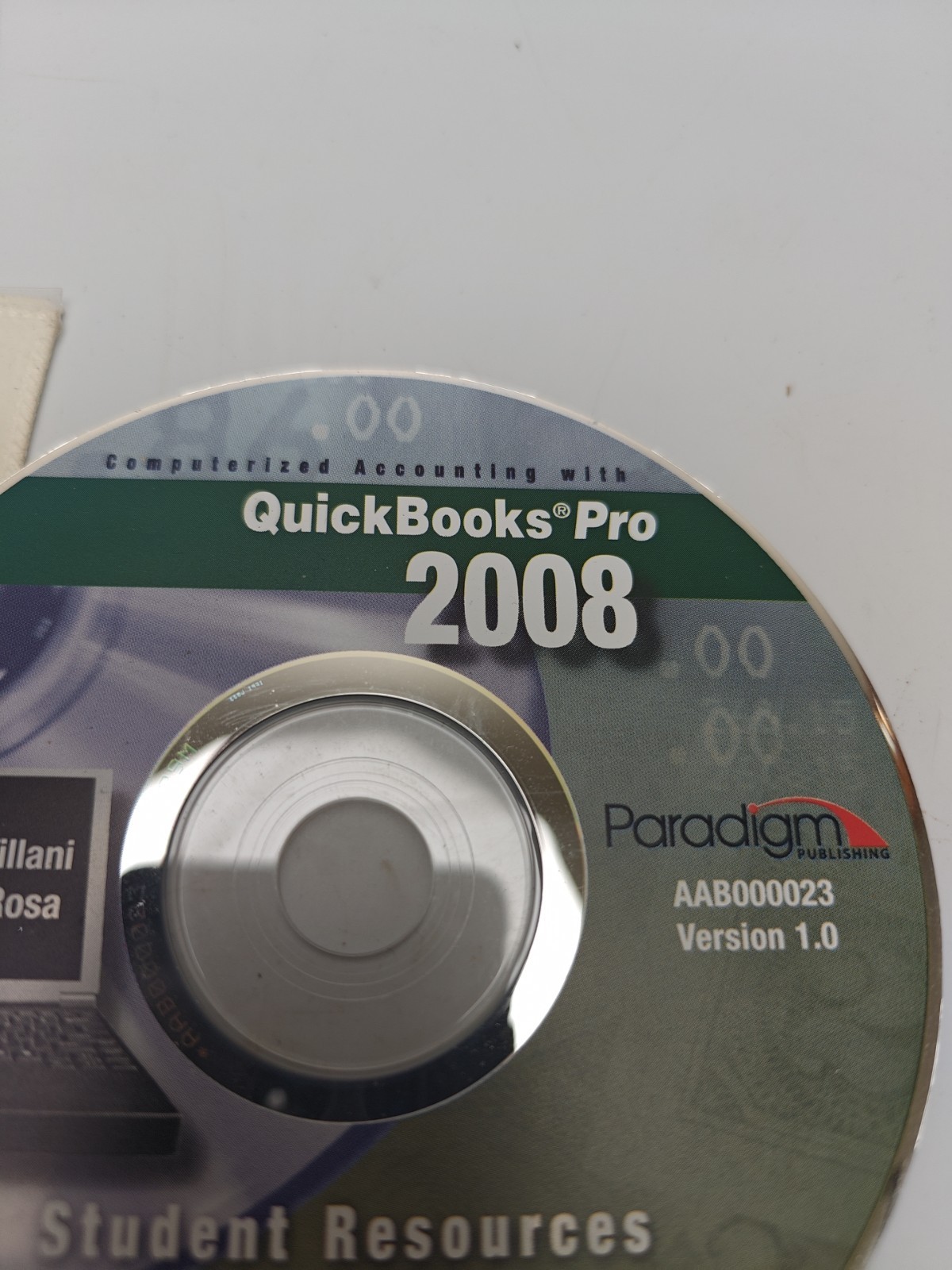 Intuit QuickBooks Pro 2008 Small Business Financial Software Ver 1.0 ABB000023
