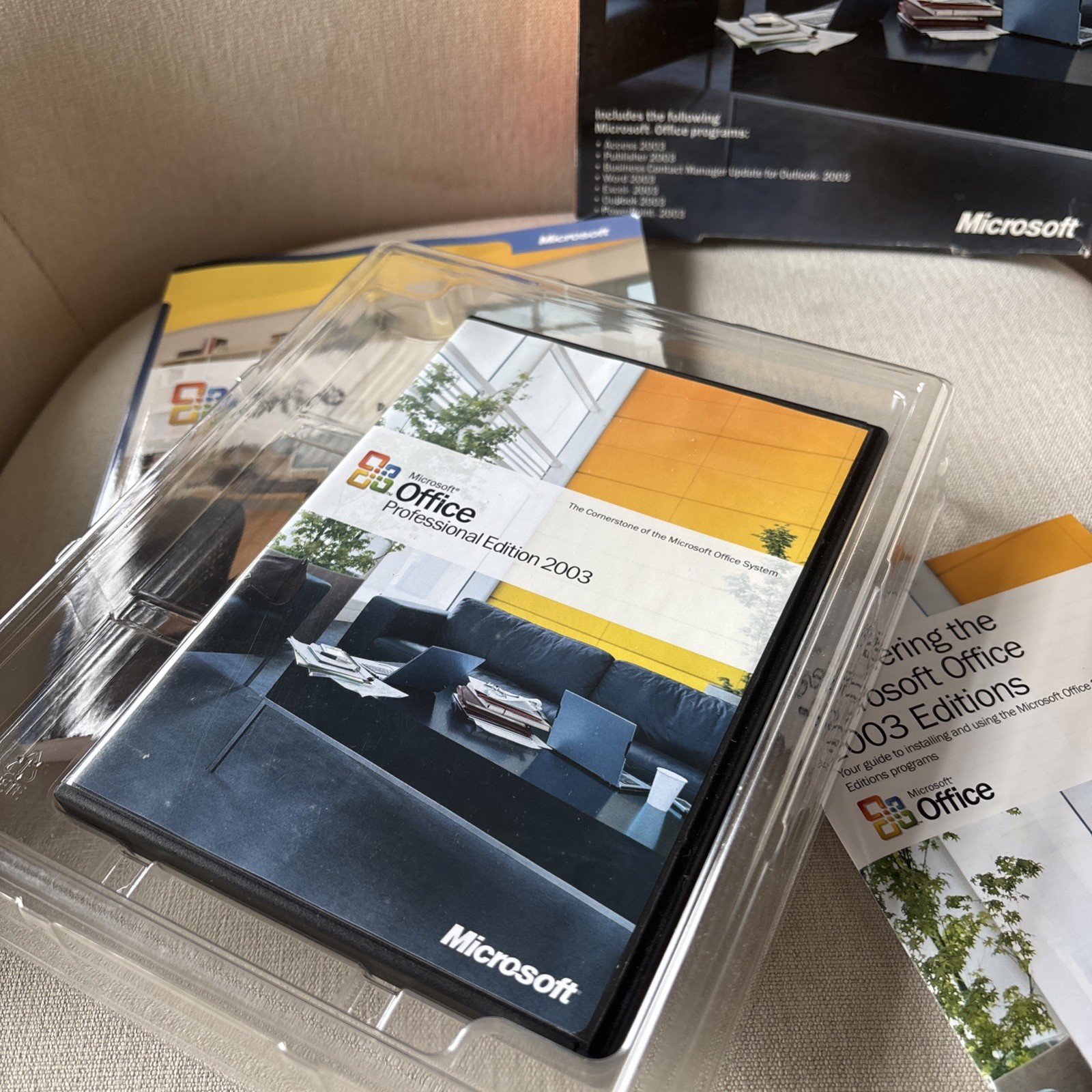 Microsoft Office 2003 Professional For 2 PCs Full Version MS Pro
