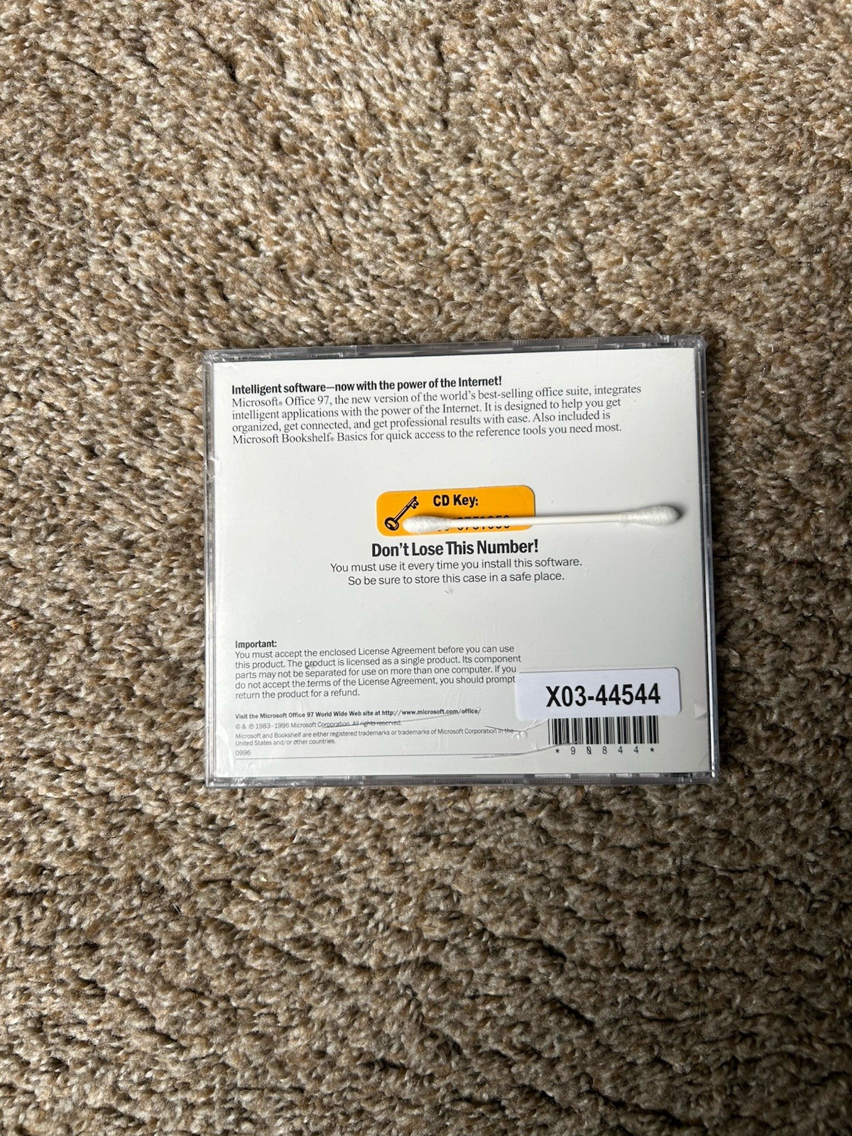 Microsoft Office 97 Professional Edition CD-ROM for Windows 3.1/95/NT English