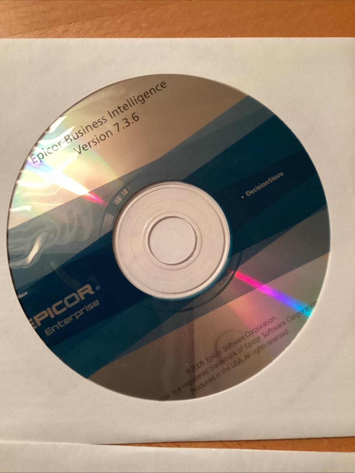 RARE BRAND NEW Epicor Business Intelligence 7.3.6. Explorer AI, DecisionStore.