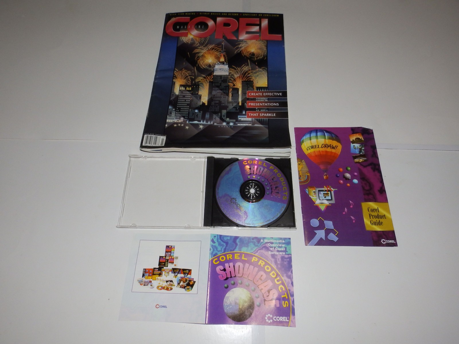 Vintage Software – CorelDRAW 5 and CorelDRAW 4 for Windows