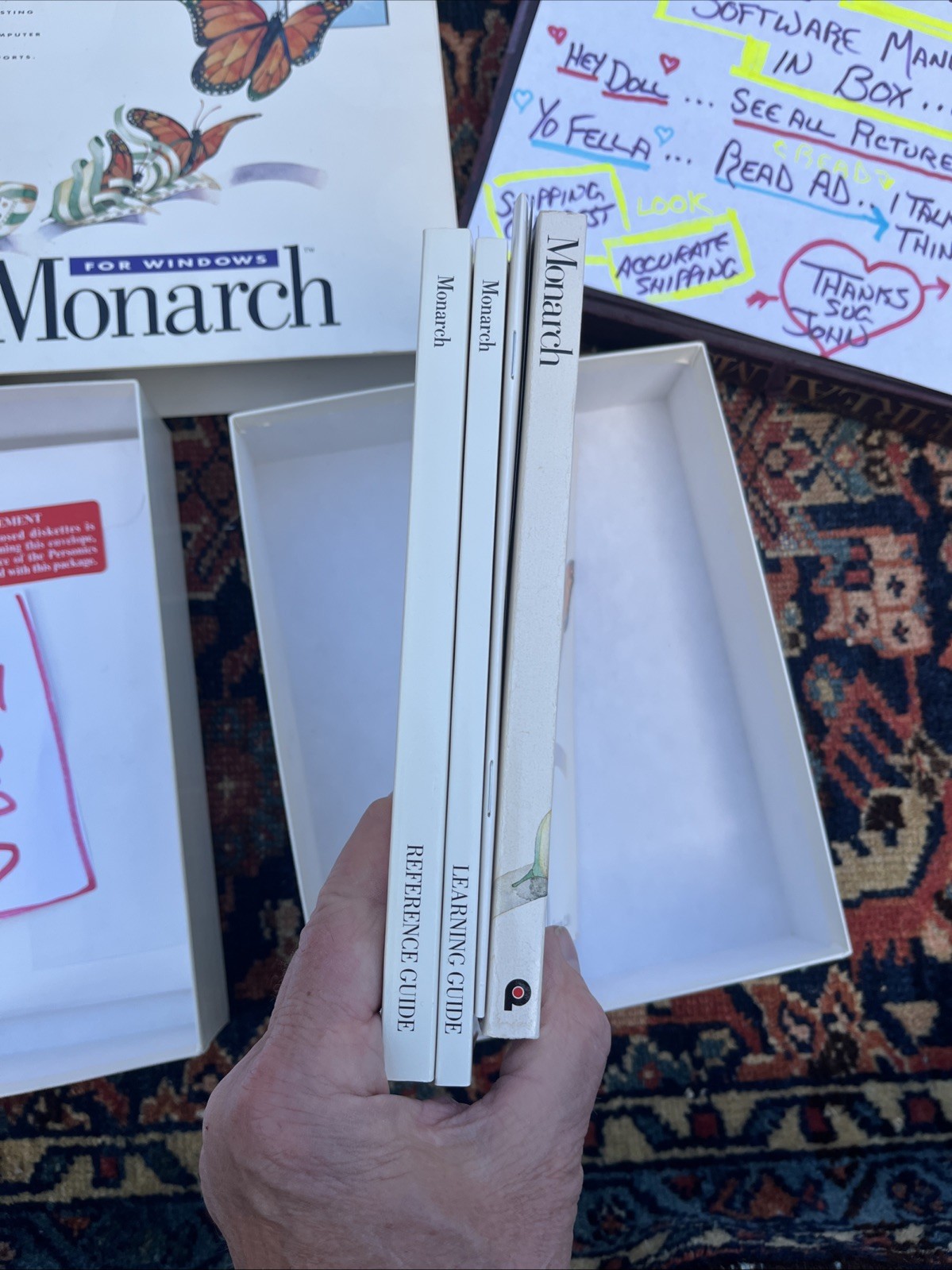 Monarch 2.0 Software New in Box, Sealed Discs W Manuals Booklets In Box 1994