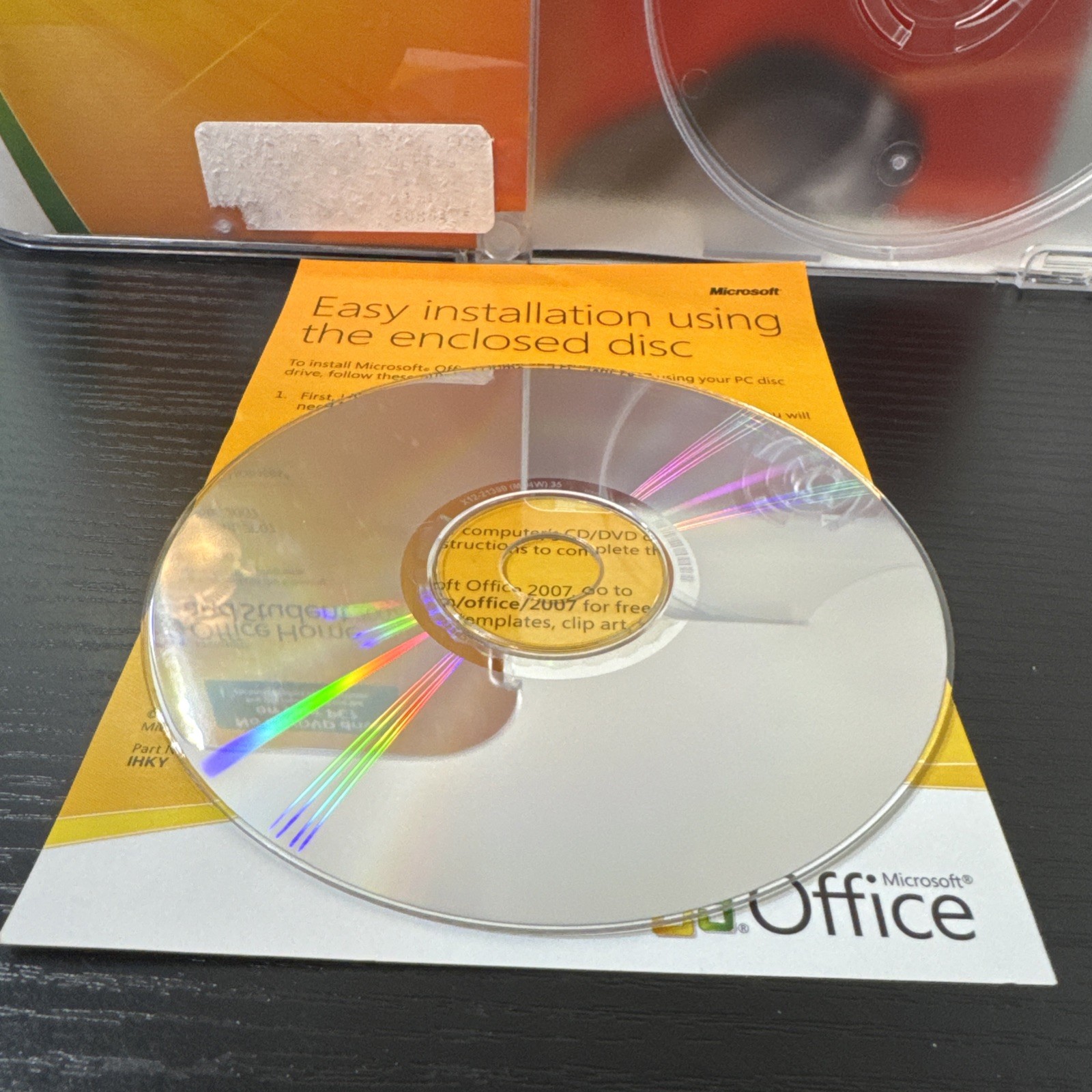 Microsoft MS Office 2007 Home and Student w/Product Key Word, Excel, Power 2007