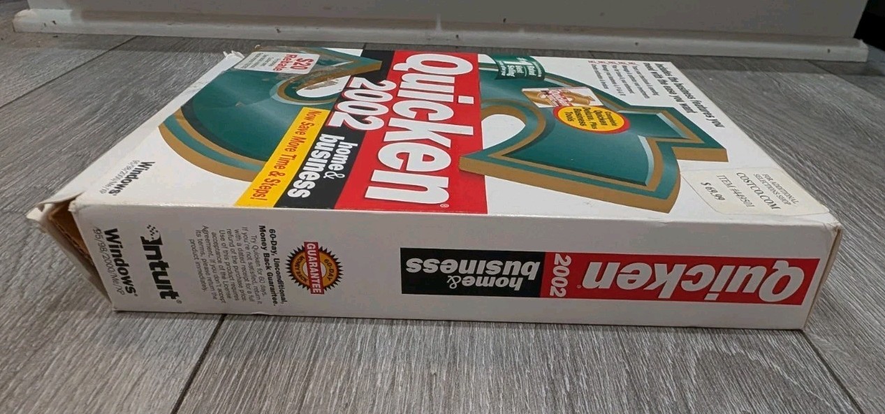 Quicken Home & Business Manage your Home & Business 2002