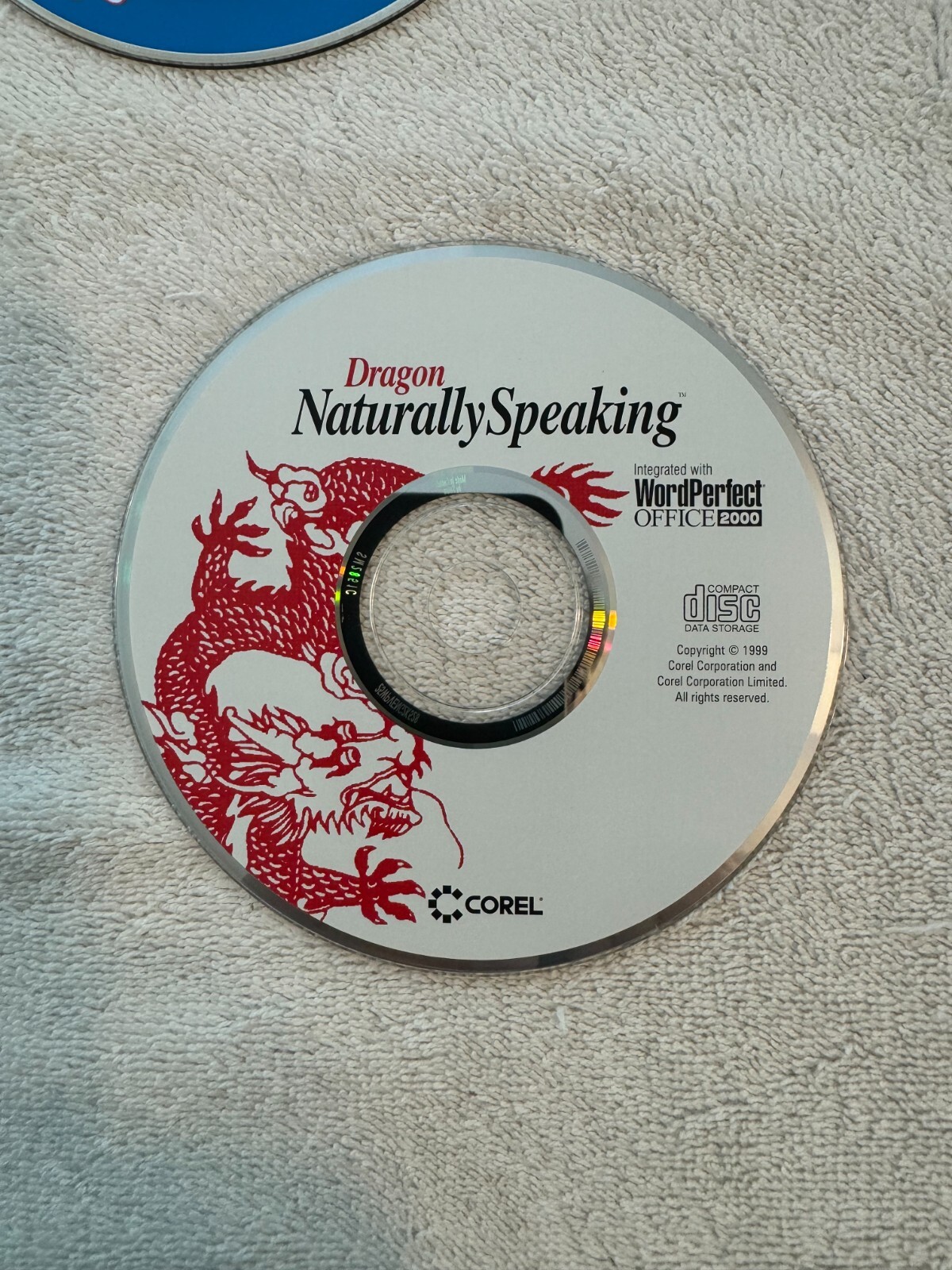 Dragon Naturally Speaking (1999) Integrated with WordPerfect Office 2000