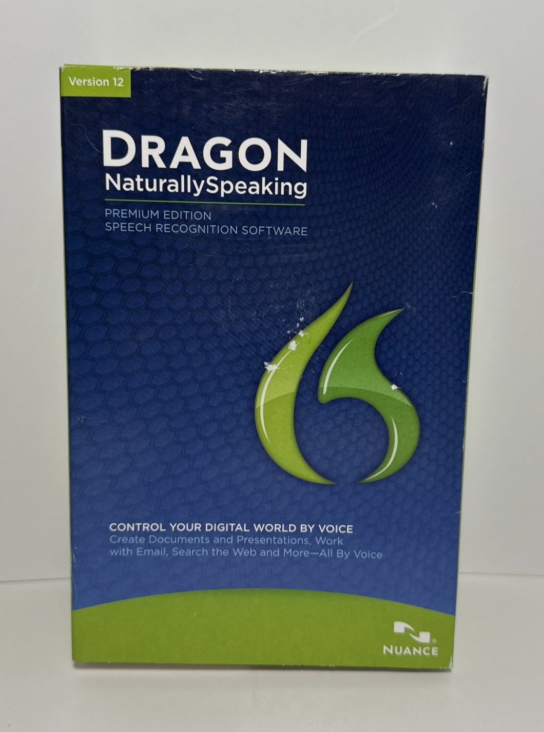 Dragon NaturallySpeaking Premium 12 – English – Nuance – Old Version