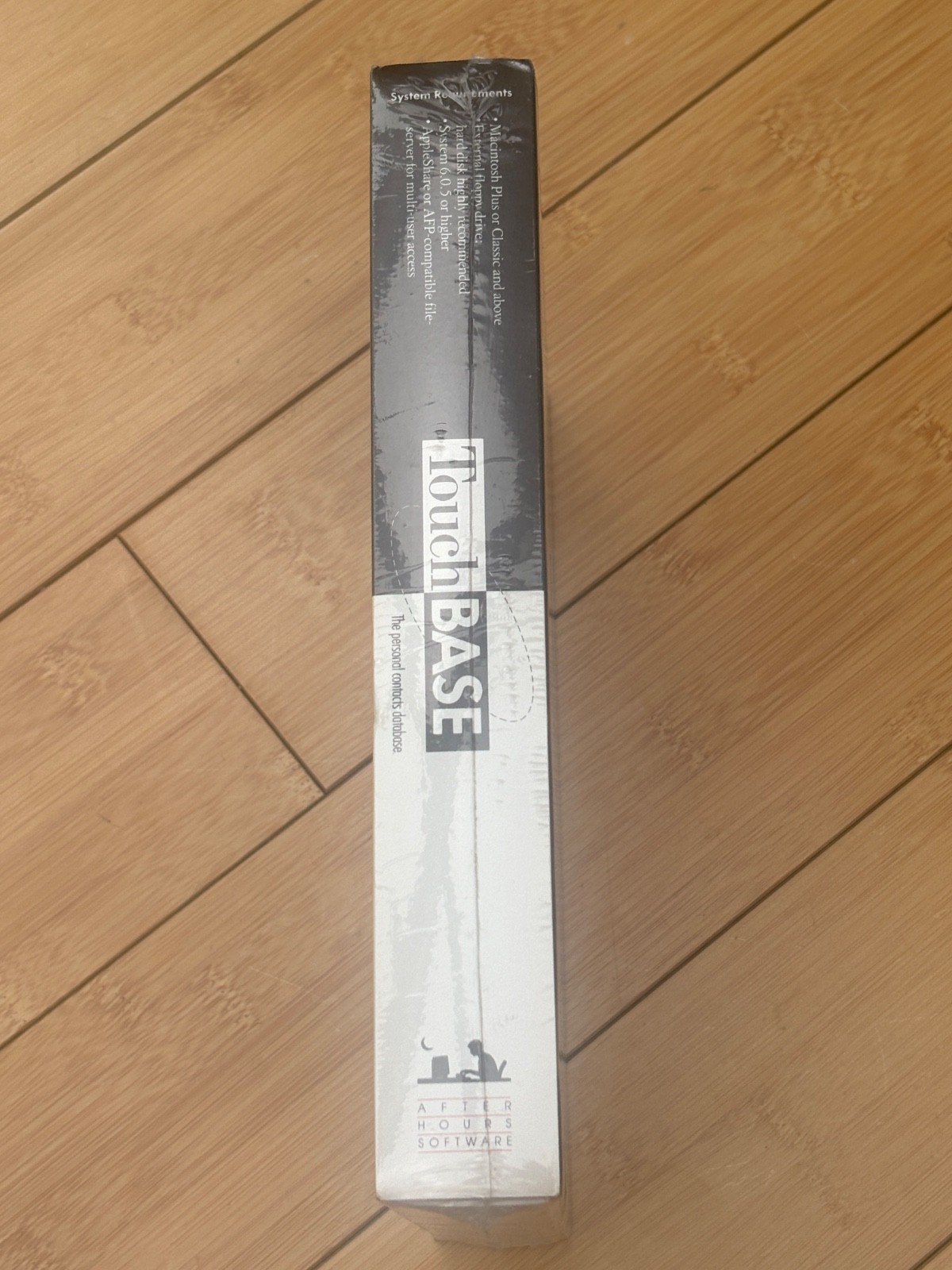 1990 AH SOFTWARE TOUCH BASE MACINTOSH PERSONAL CONTACTS DATABASE NEW SEALED