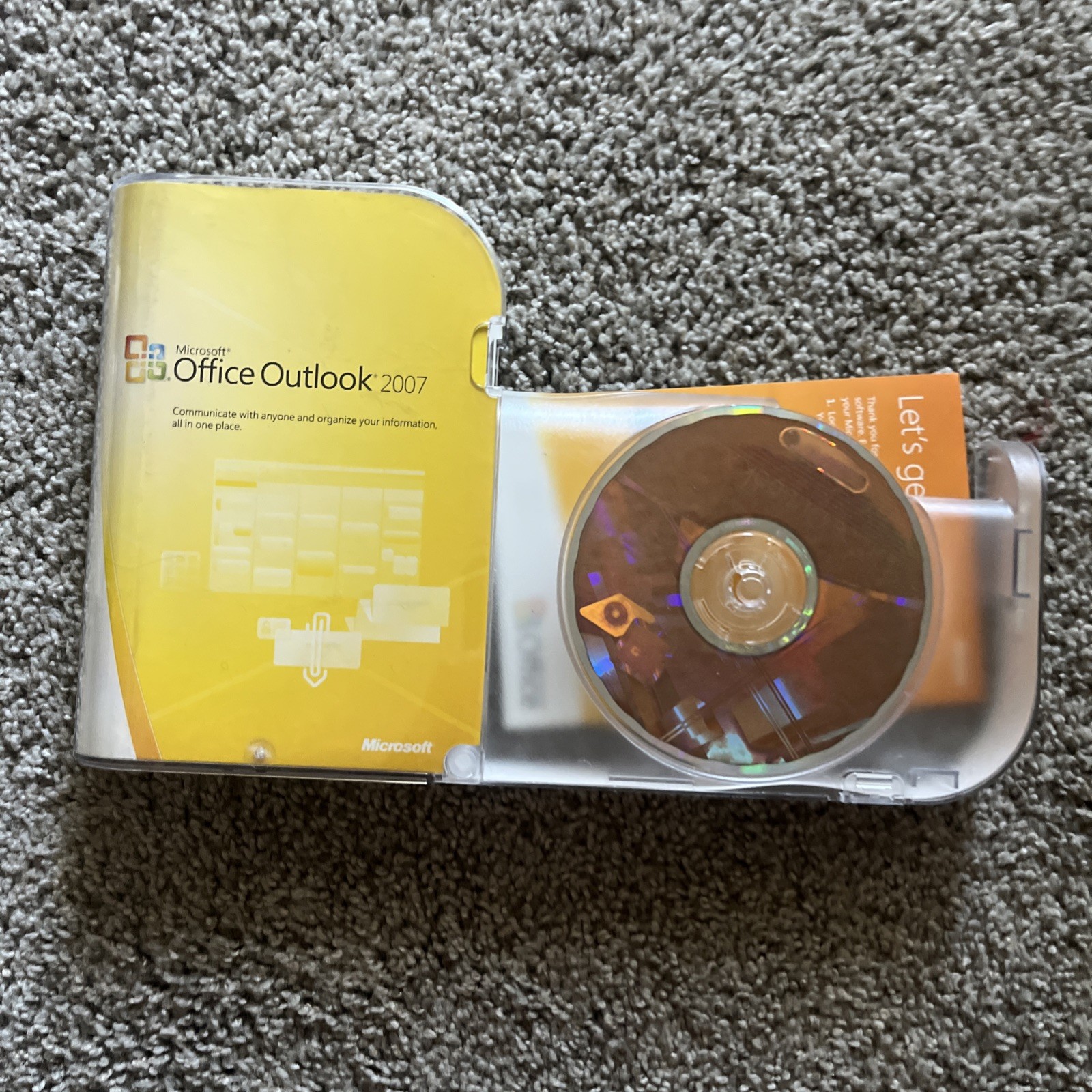 Microsoft Office Outlook 2007 Software with Product Key Genuine