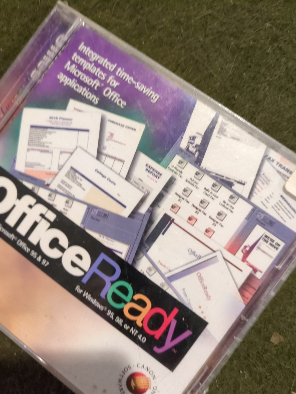 Canon Office Ready microsoft office 95-98 excel- word-powerpoint CD-ROM Sealed