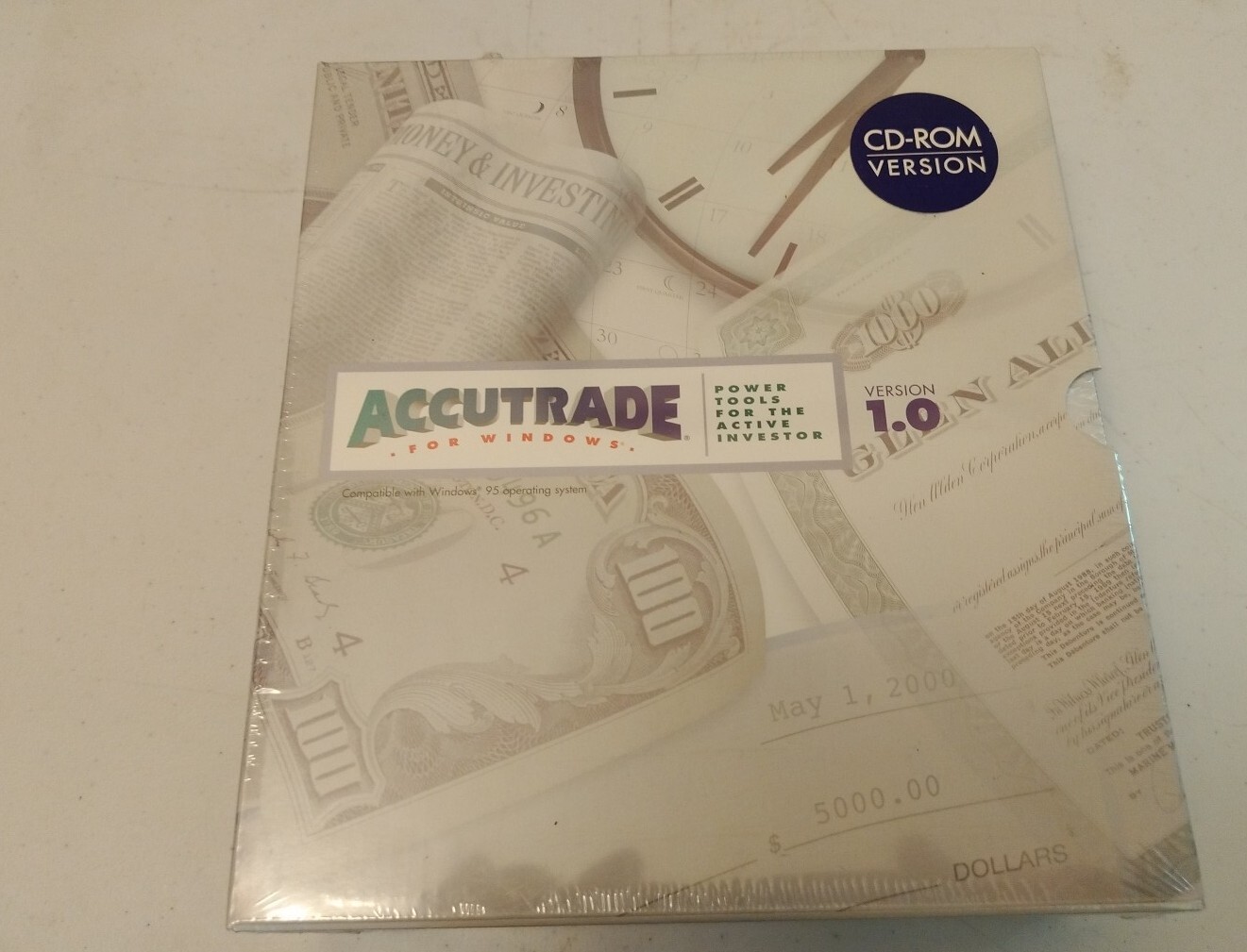 Accutrade for Windows 3.1 / 95 Version 1.0 “Power Tools for the Active Investor”