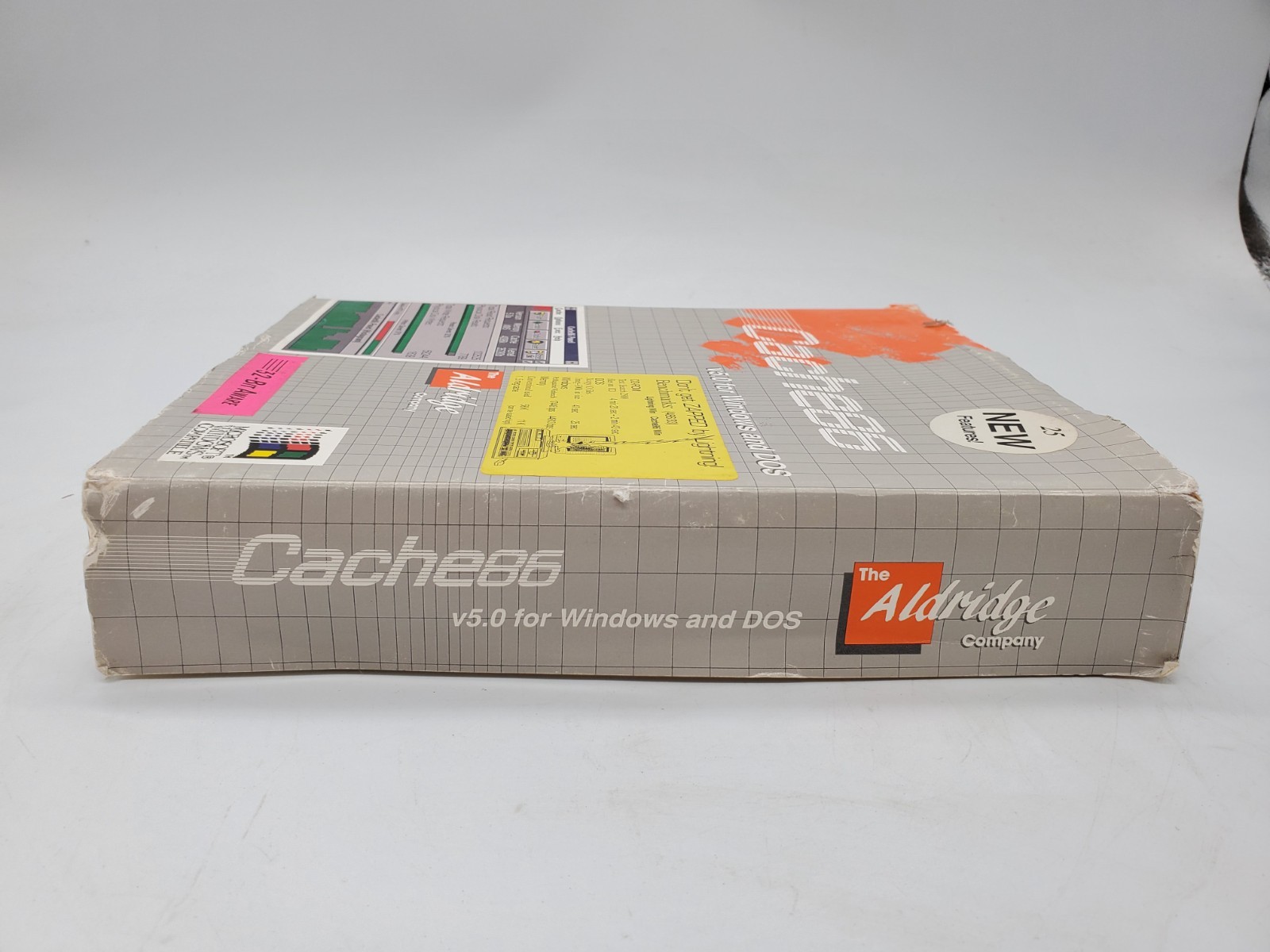 Cache86 v5.0 (Aldridge Software, 3.5″ Floppy, Windows & Dos) 286 and above – VTG