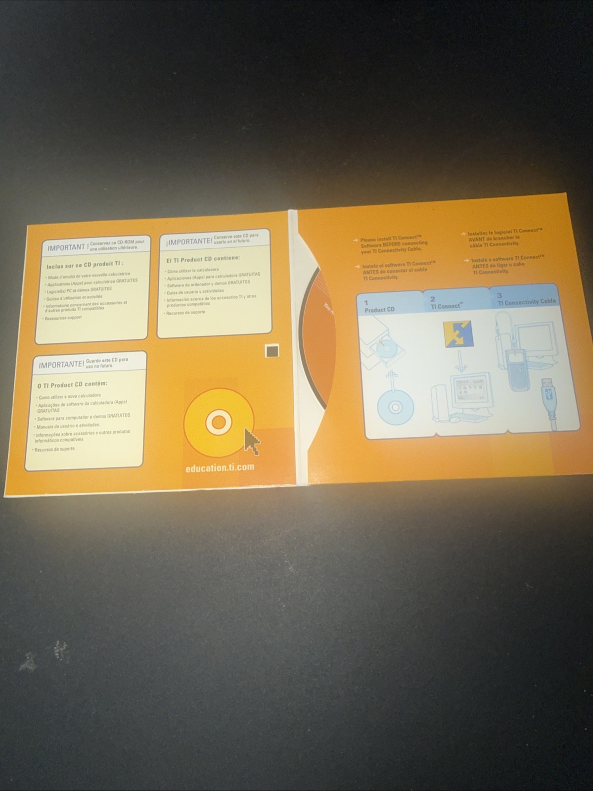 NEW! Texas Instruments TI-89 Calculator CD V 1.5 2008 Windows or Mac
