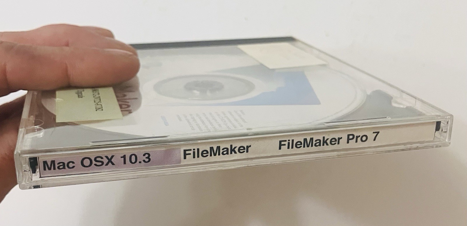 FileMaker Pro 7 Upgrade 2004 Mac/Win CD Software Complete Docs Database Vtg
