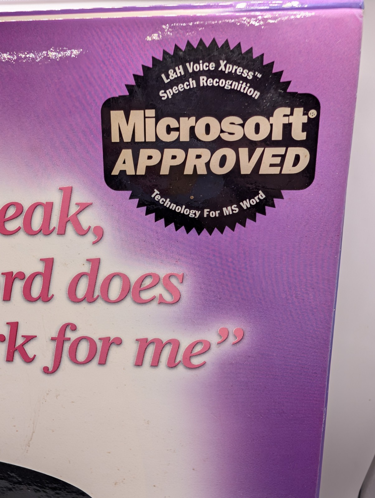 L & H Voice Xpress Advanced, PC, CD-ROM, W 95 / 98 / NT 4.0, 1999, Never Used