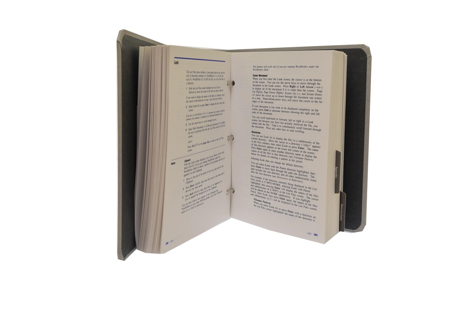 WordPerfect for DOS 5.1 In Binder Box (Manual Only – No Software)
