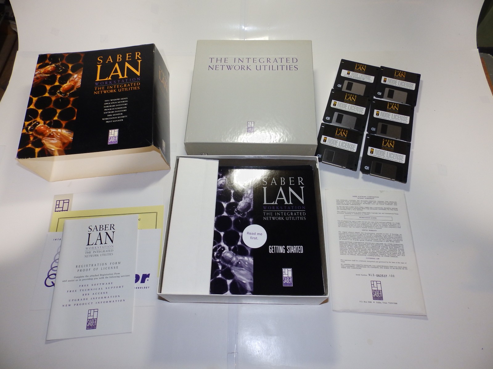 Vintage Software – Saber LAN Workstation – Version 1.0 and Version 2.0