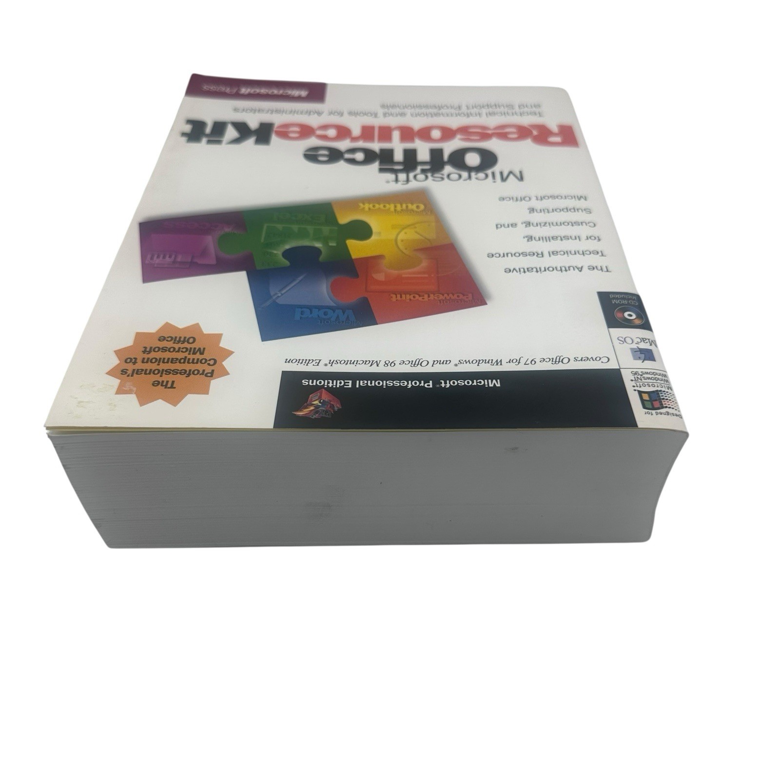 Microsoft Office Resource Kit 1988 With CD