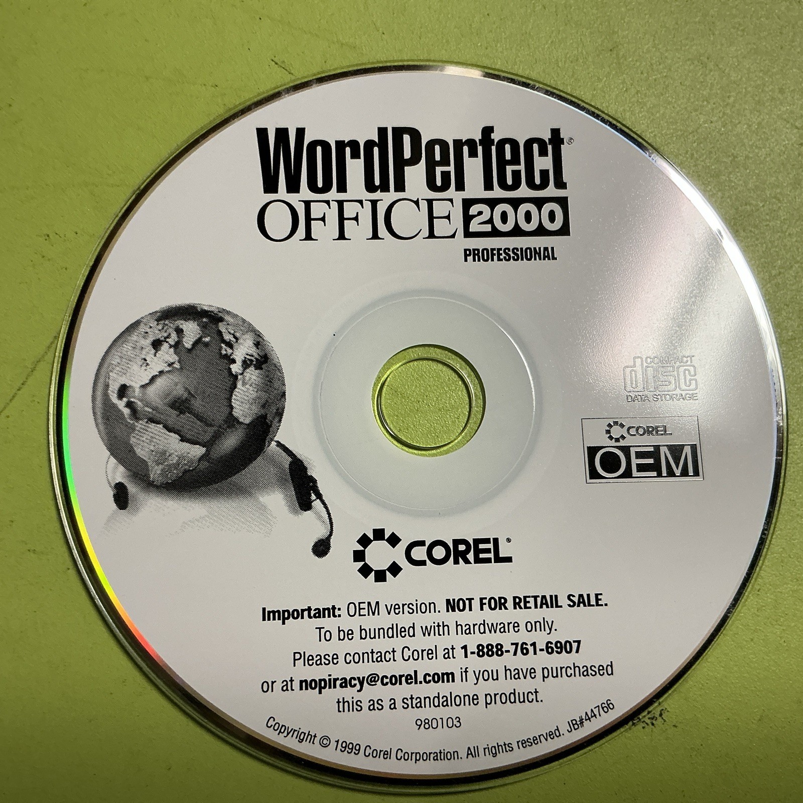 NEW Corel WordPerfect Office 2000