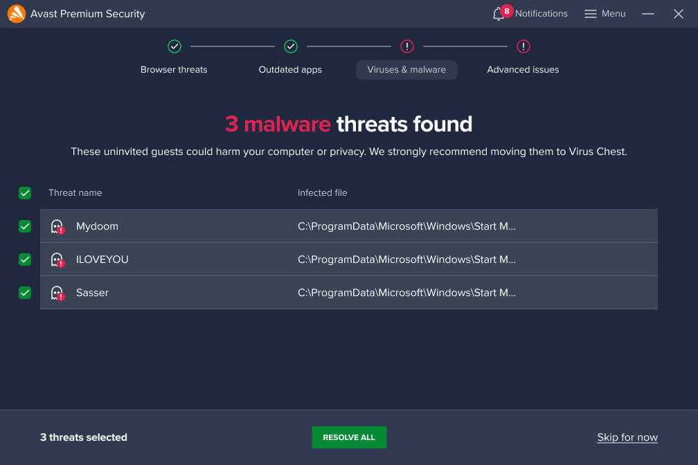 Avast Premium Security Multi-Devices 10 Devices 1 Year – 5 Minute EMAIL Delivery