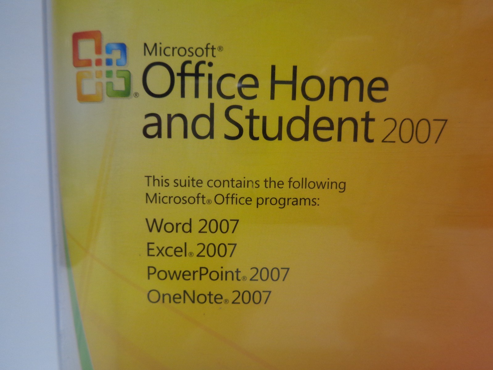 Microsoft Office Home and Student 2007 with product Key