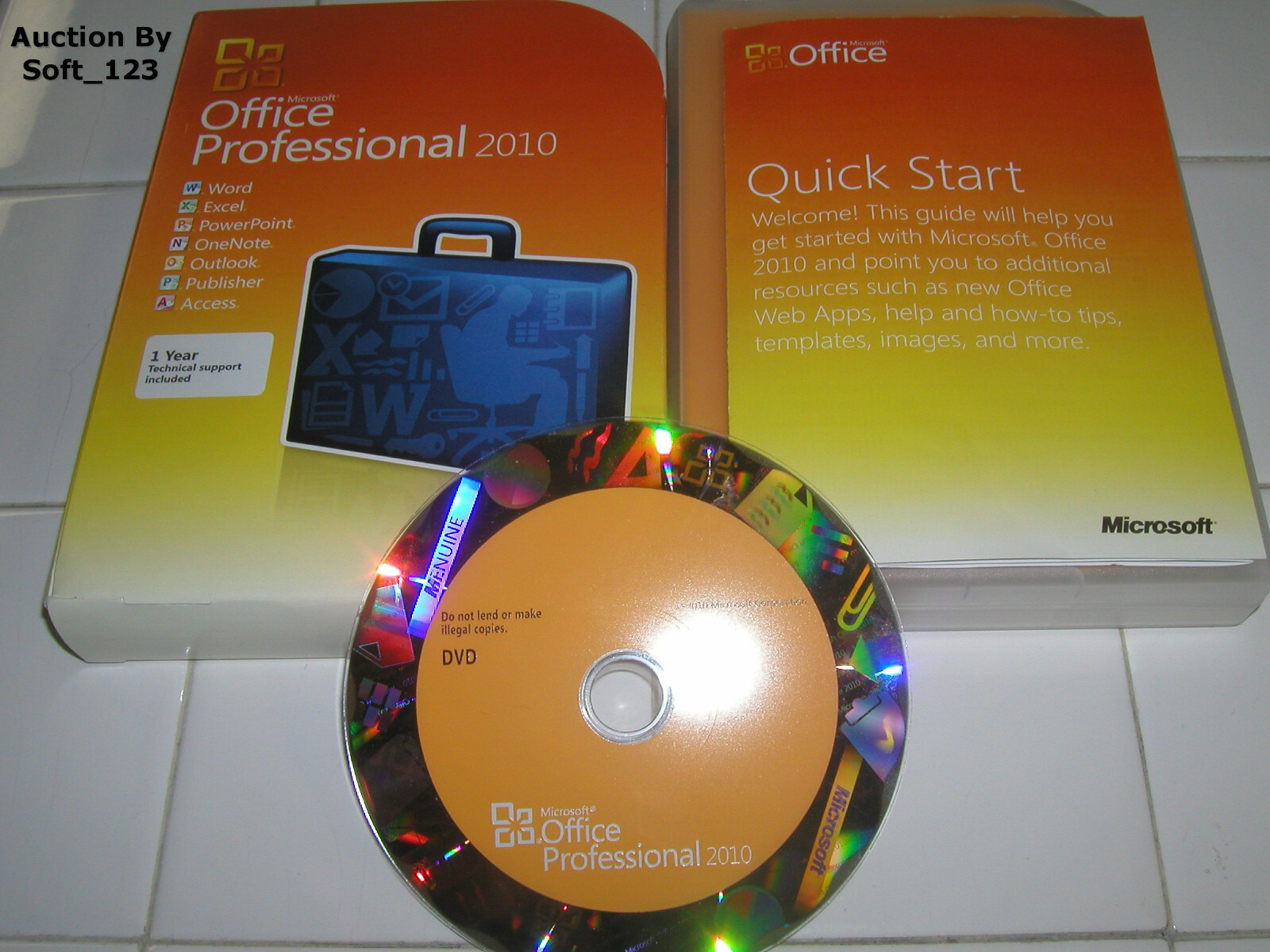 Microsoft Office 2010 Professional For 2 PCs Full English Ver. =NEW RETAIL BOX=