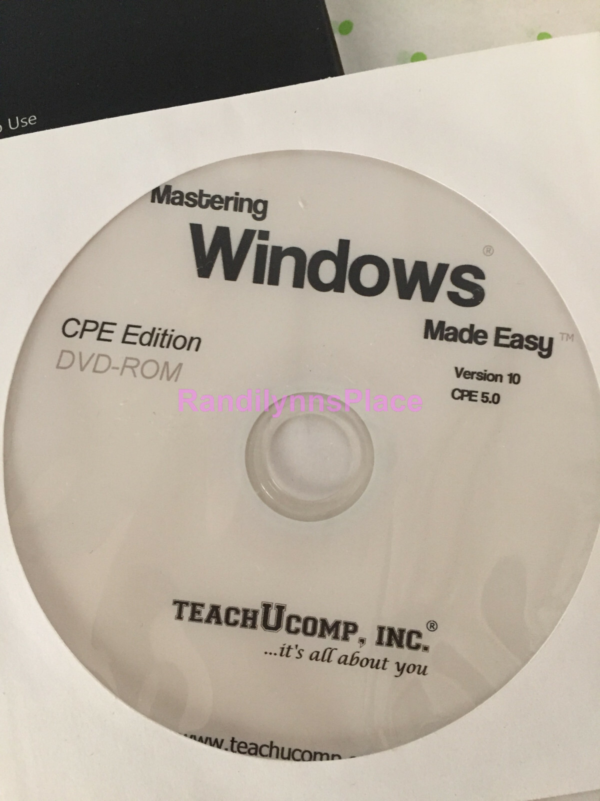 TeachUComp Mastering Windows 10 CPE edition