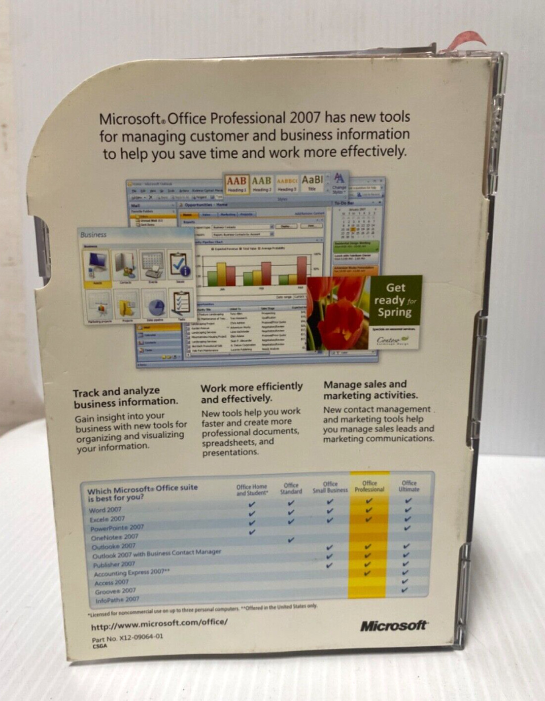 BRAND NEW – Microsoft Office Professional Pro 2007 Software Genuine Upgrade