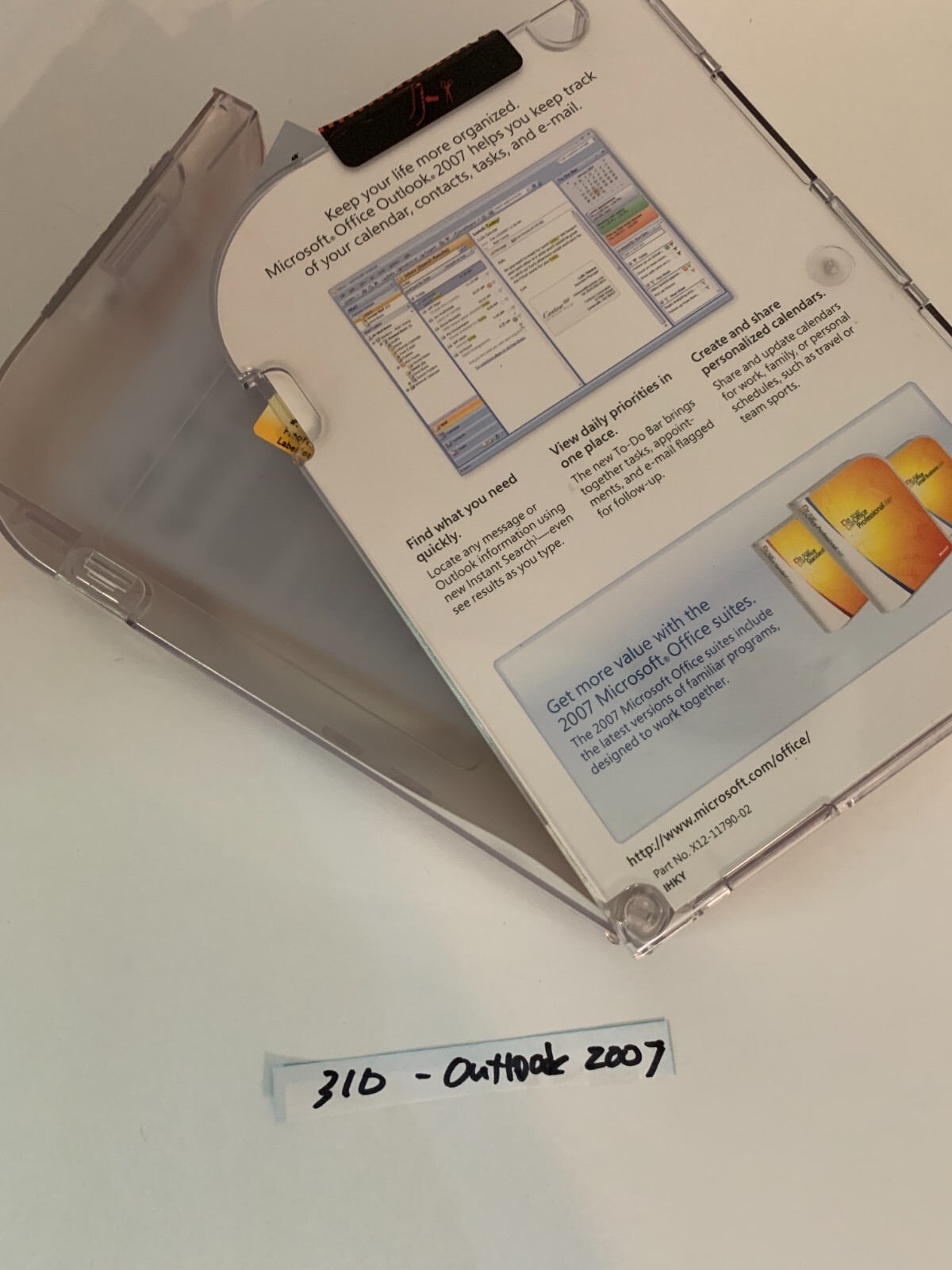 microsoft office outlook 2007