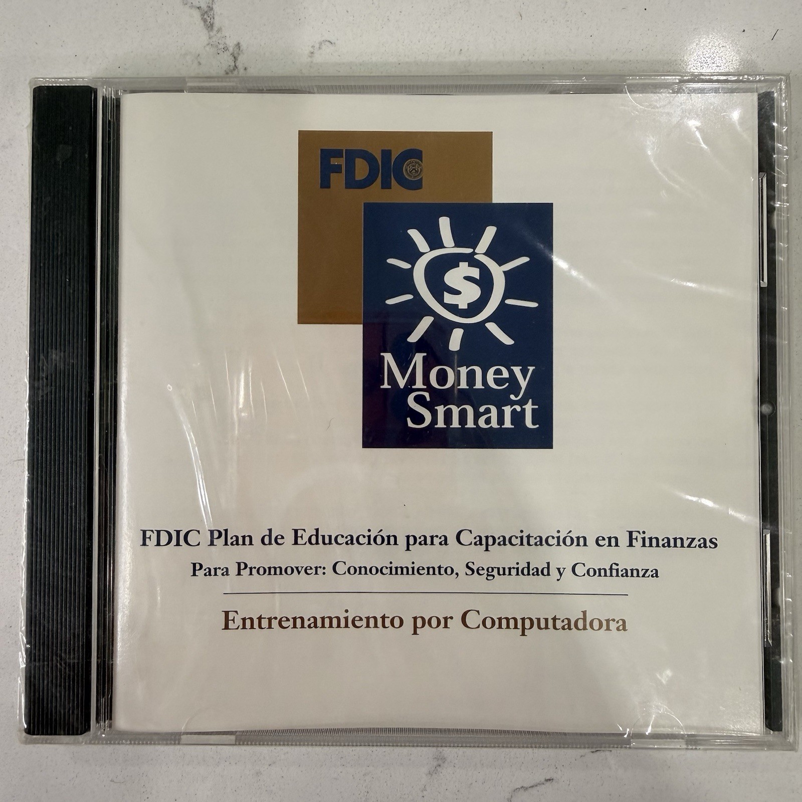 FDIC Money Smart Entrenamiento por Computadora Financial Education CD