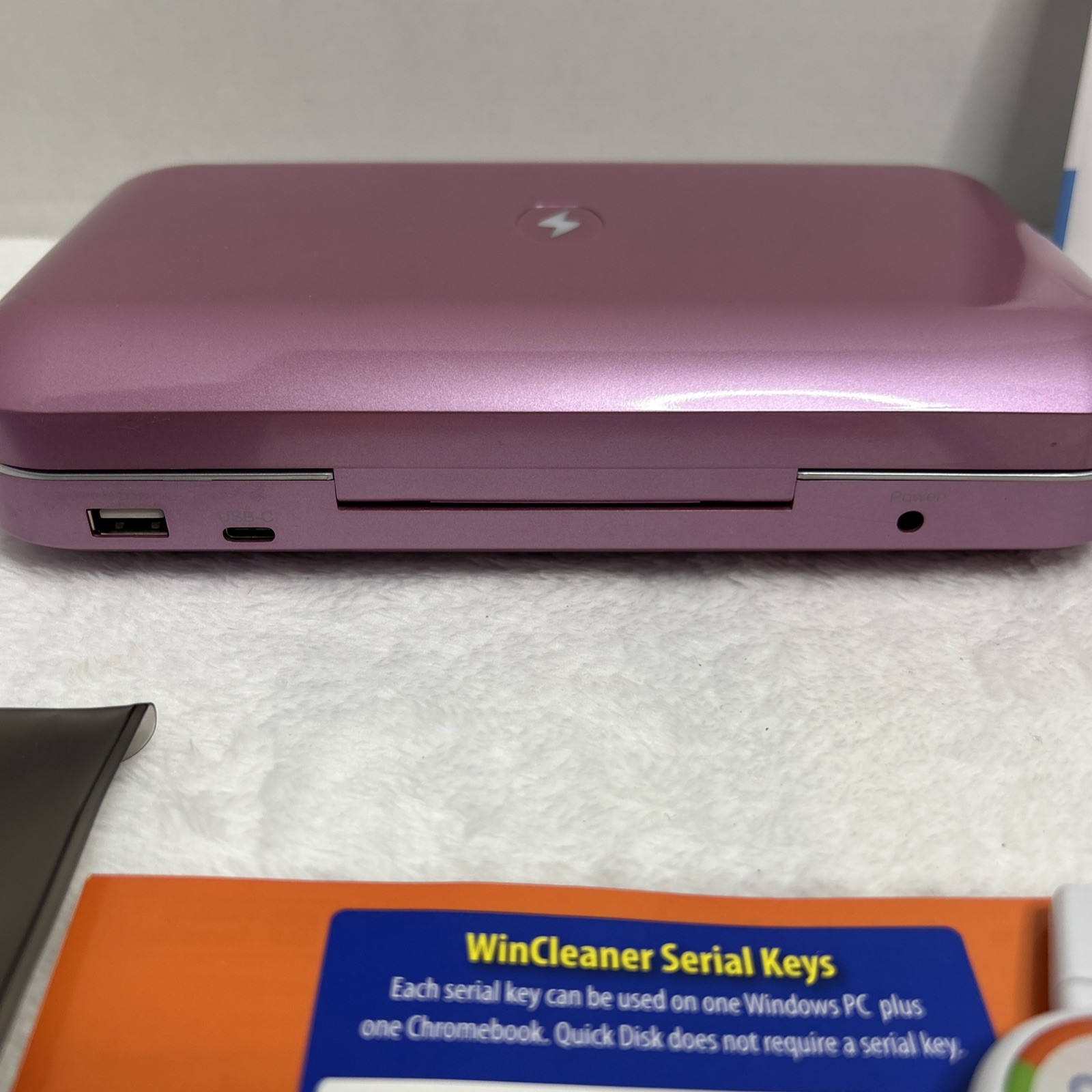 PhoneSoap UV Phone Sanitizer + WinCleaner Digital Cleaner Software Key + USB Key