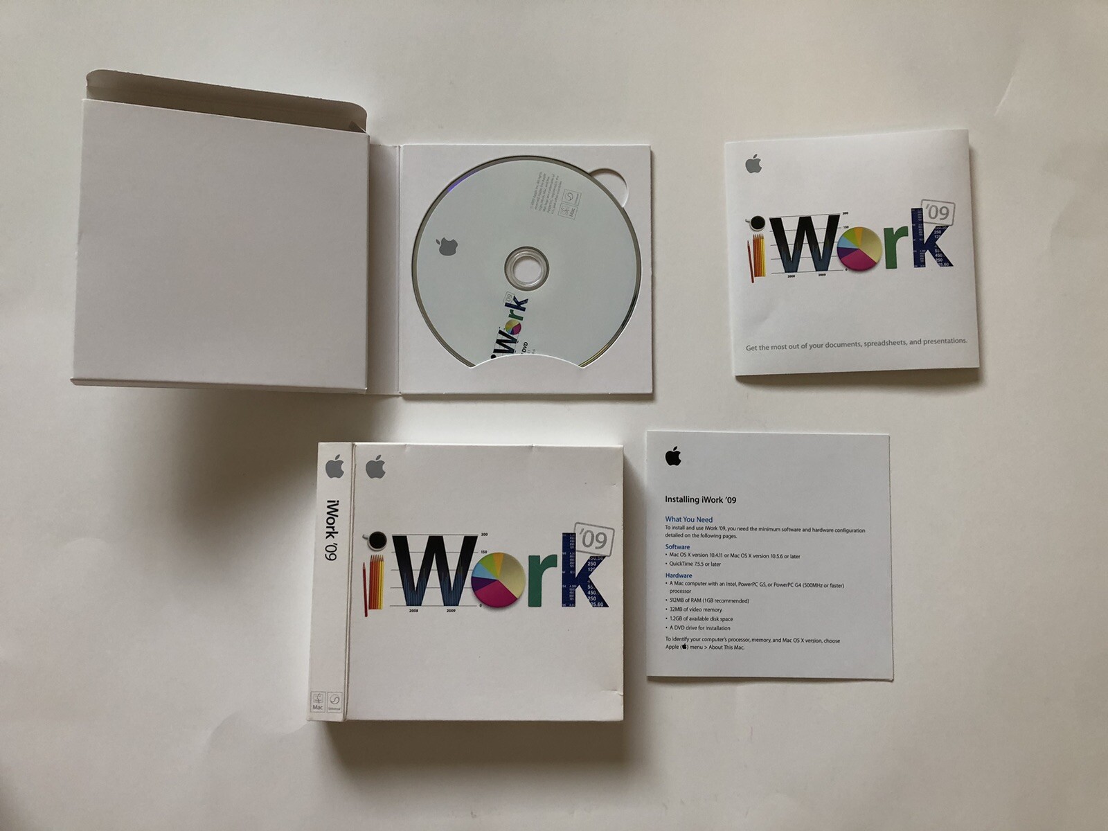 Apple iWork ’09 (Retail) (1 User/s) – Full Version for Mac MB942Z/A